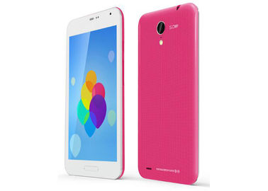 Unlocked 5 Inch Screen Smartphones , 5 Inch Smartphone Mt6572 Dual Sim White WG7