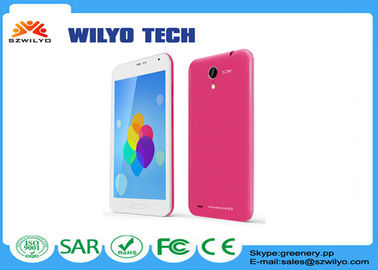 Unlocked 5 Inch Screen Smartphones , 5 Inch Smartphone Mt6572 Dual Sim White WG7